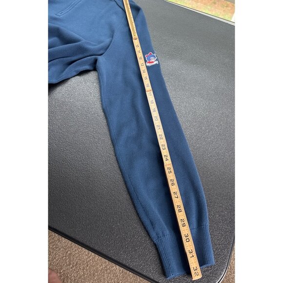 Mercer+Mettle Men's Blue Utz Brands Half Zip Cotton Pullover M - Picture 9 of 9